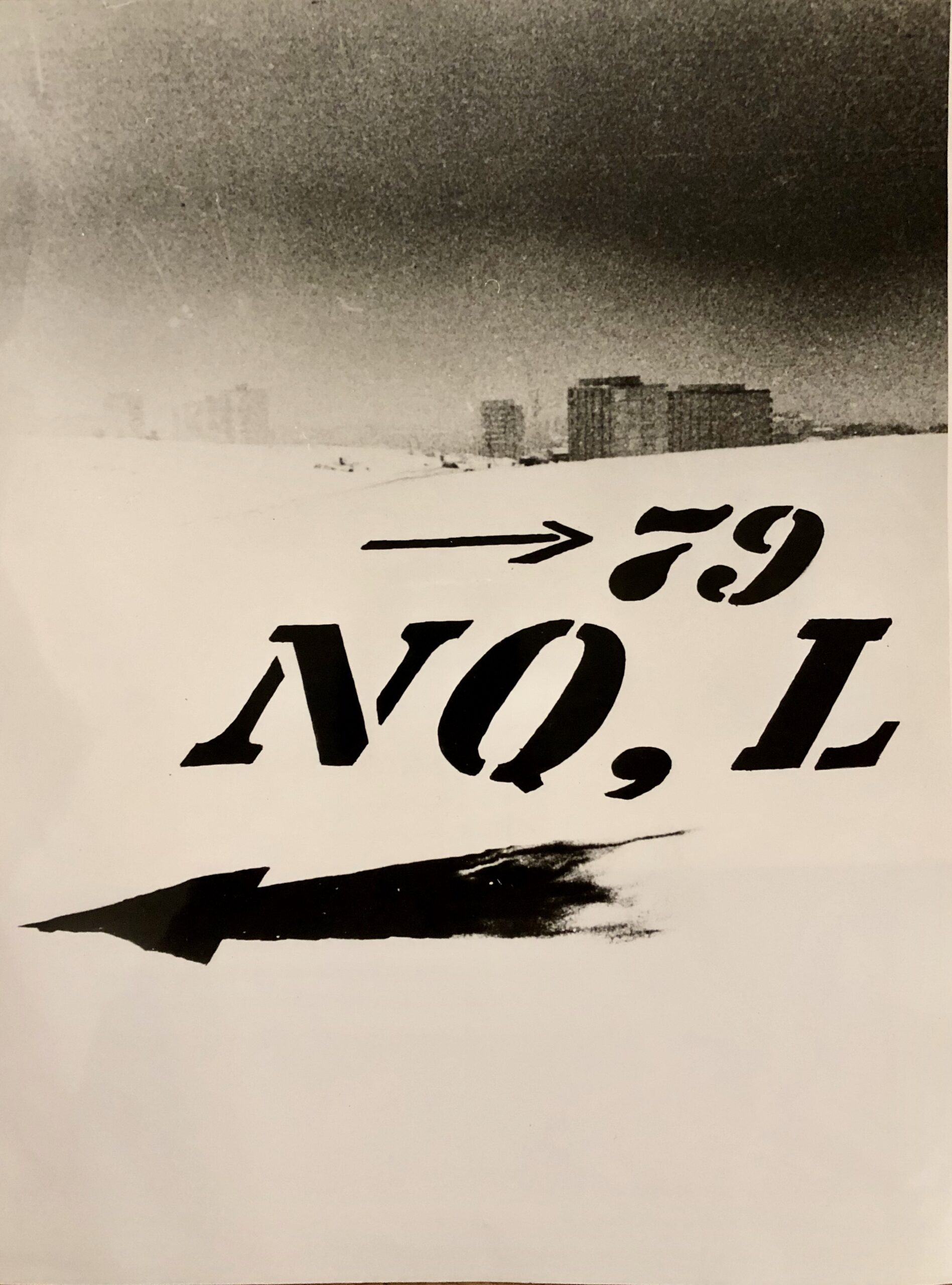 Sikora Rudolf, 1970, Z mesta von III, fotografia, 30x39,5